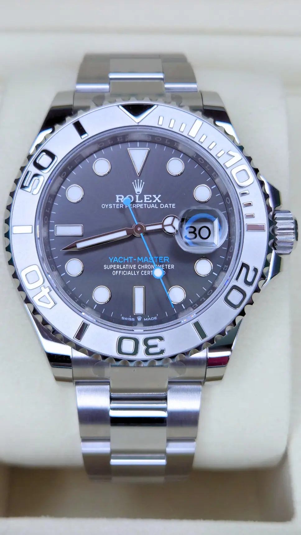 Rolex Yacht-Master Rhodium 40mm BNIB 2025 Rolex - For Sale