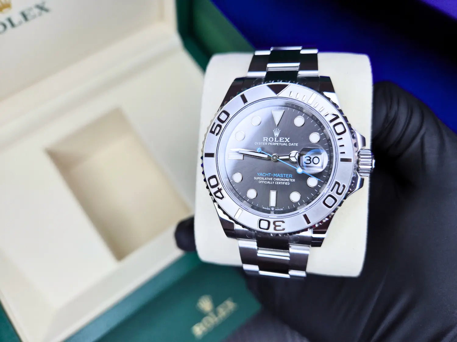Rolex Yacht-Master Rhodium 40mm BNIB 2025 Rolex - For Sale