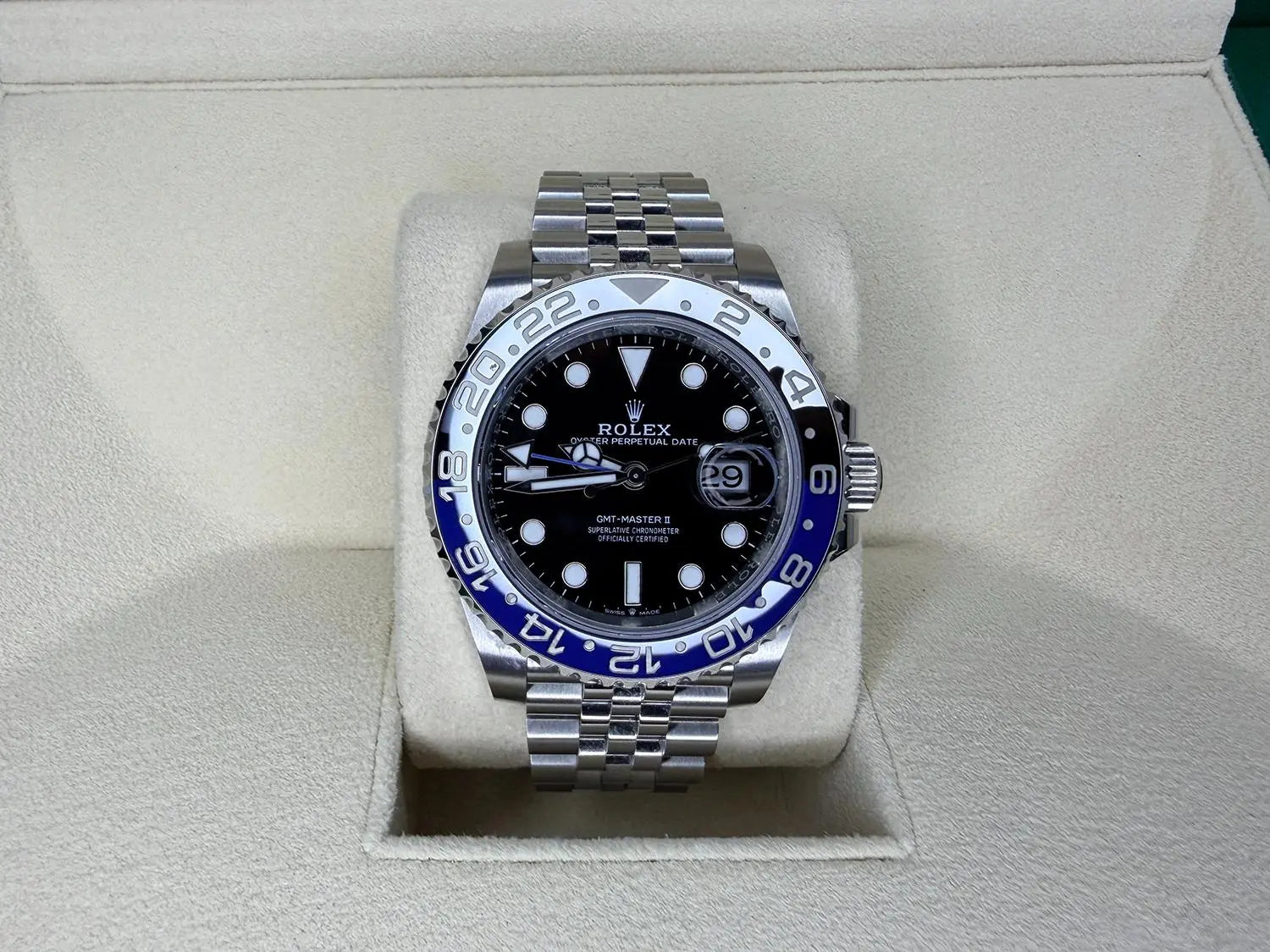 Rolex "Batgirl"  126710BLNR GMT-Master II Like New 2024 - Impossible Watches