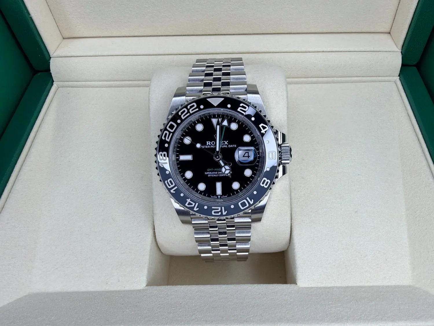 Rolex "Bruce Wayne" GMT-Master II on Jubilee - Impossible Watches