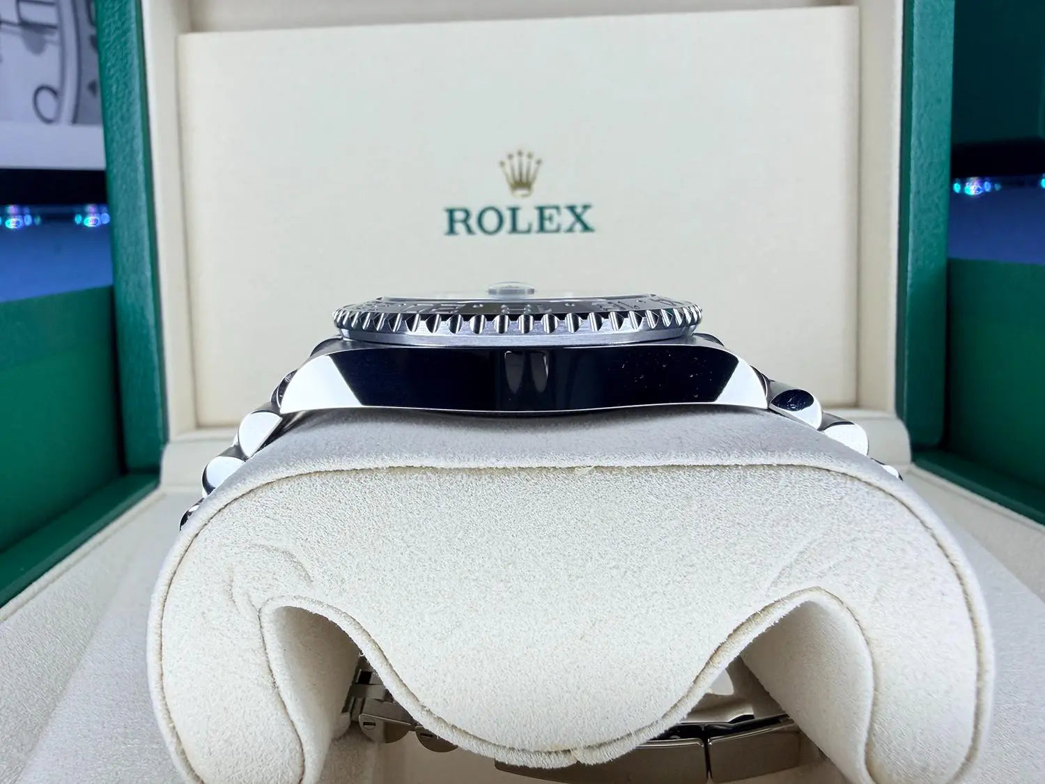 Rolex "Bruce Wayne" GMT-Master II on Jubilee - Impossible Watches