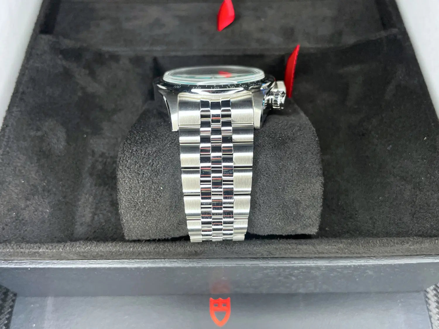Tudor Black Bay Chrono Blue Flamingo Brand New July 2025 - Impossible Watches