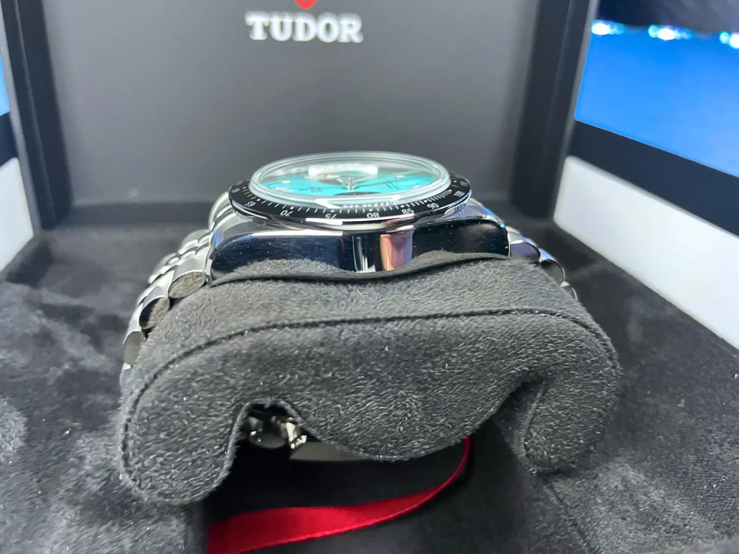 Tudor Black Bay Chrono Blue Flamingo Brand New July 2025 - Impossible Watches