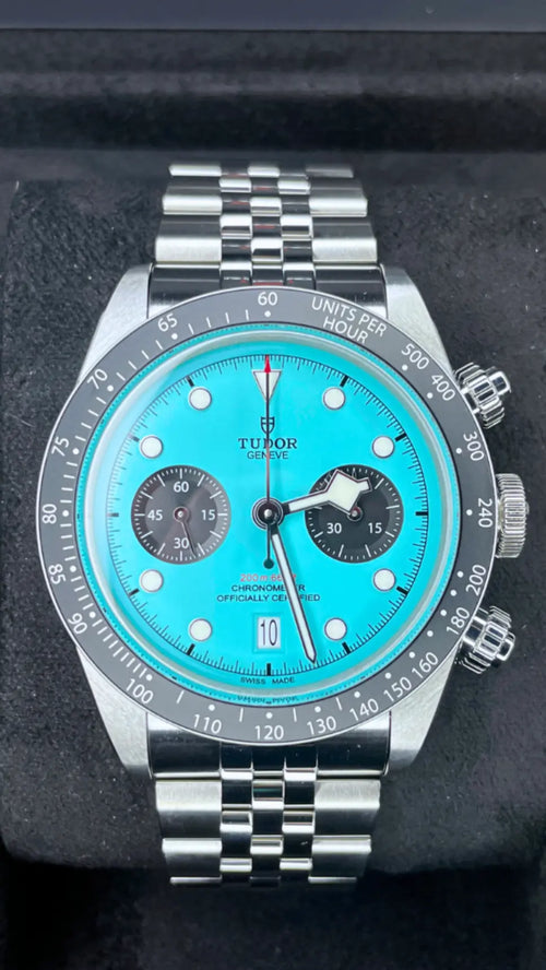 Tudor 79360N Black Bay Chrono Blue Flamingo BNIB July 2025