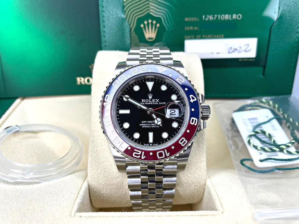 Rolex GMT-Master II "Pepsi" 40mm <br>MINT 2022</br> - Impossible Watches - For Sale