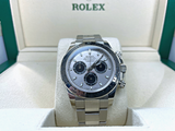 Rolex Daytona White Gold with Steel Dial 40mm<br>MINT 2021</br>