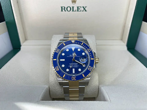 Rolex Submariner Date Bluesy Two-Tone Blue Dial