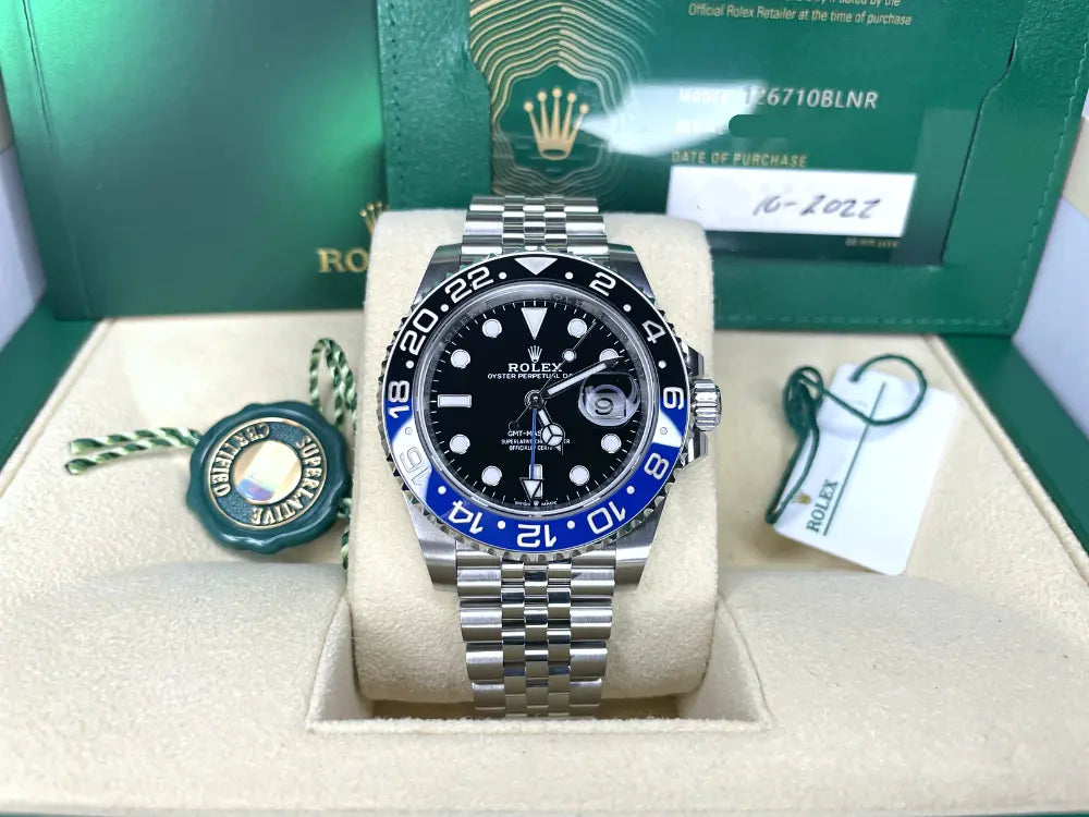 Rolex GMT Master-II "Batgirl" 40mm <br>LNIB 2022</br> - Impossible Watches