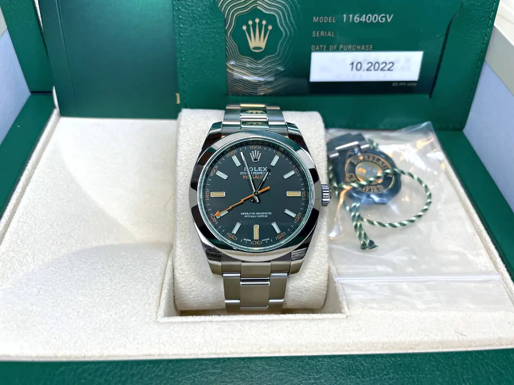 Rolex Milgauss Black Dial 40mm - Impossible Watches - For Sale