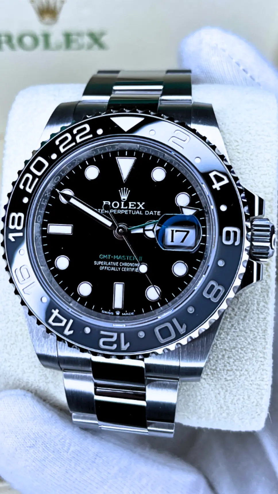 Rolex GMT Master-II GRNR BNIB 2025 - Impossible Watches