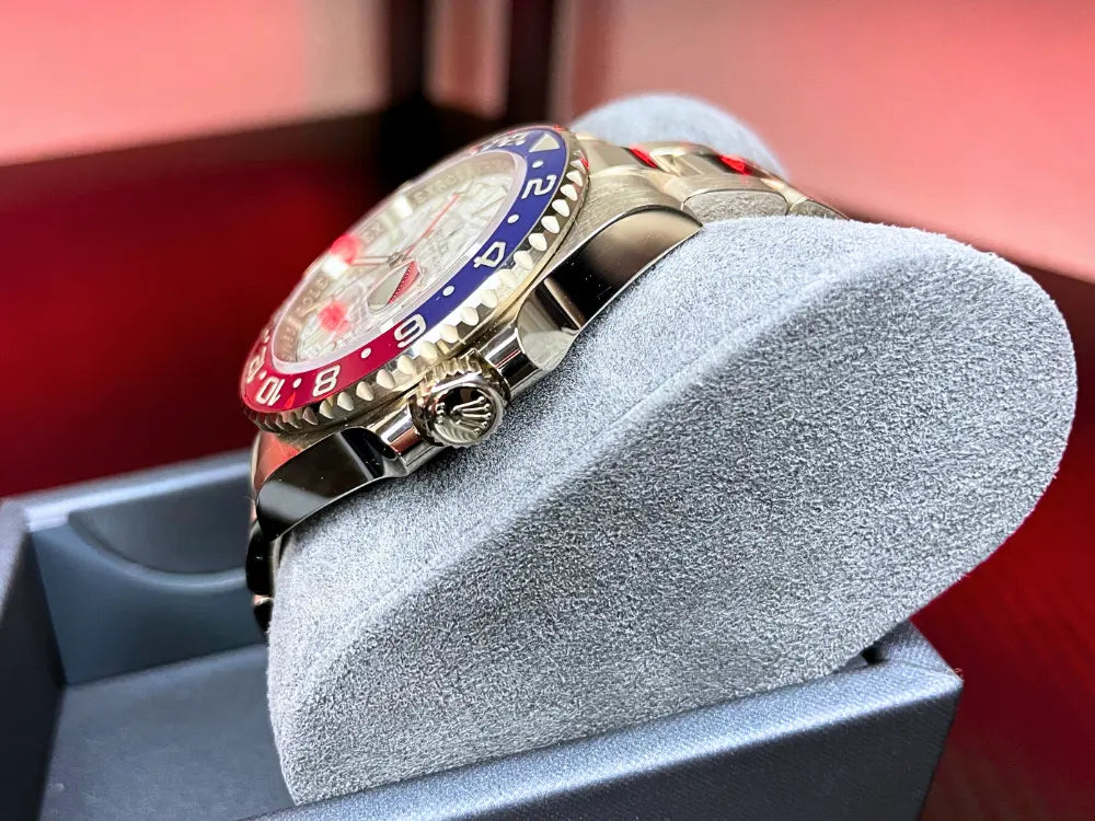 Gold Meteorite Rolex Gmt Master White Gold Pepsi White Gold