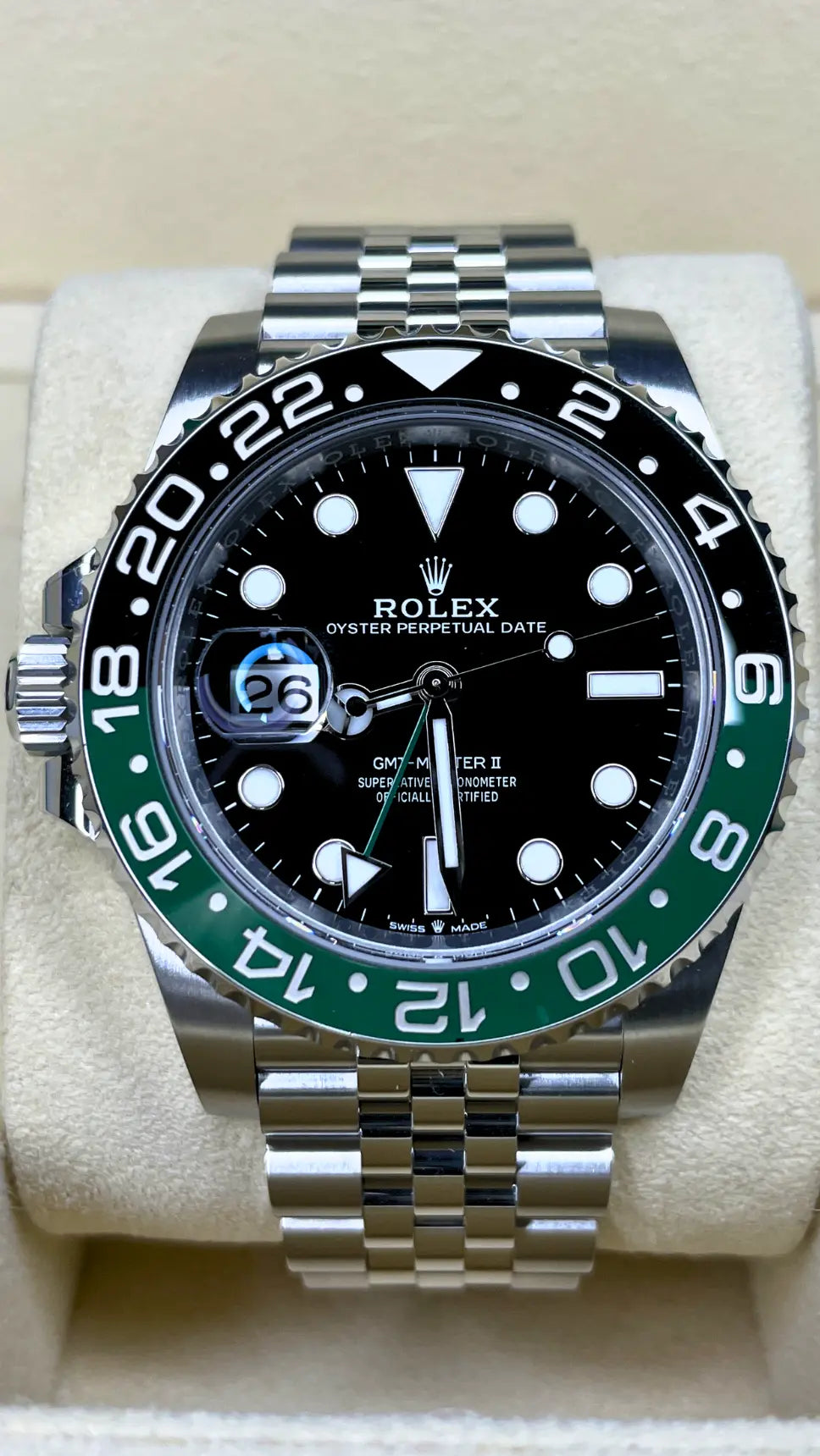 Rolex GMT Master-II "Sprite" 40mm <br>MINT 2022</br> - Impossible Watches