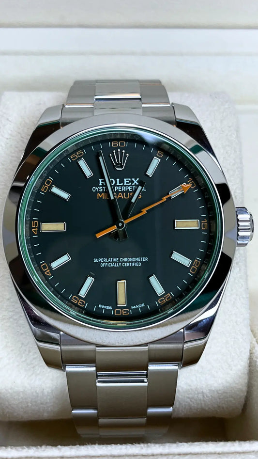 Rolex Milgauss Black Dial 40mm - Impossible Watches - For Sale