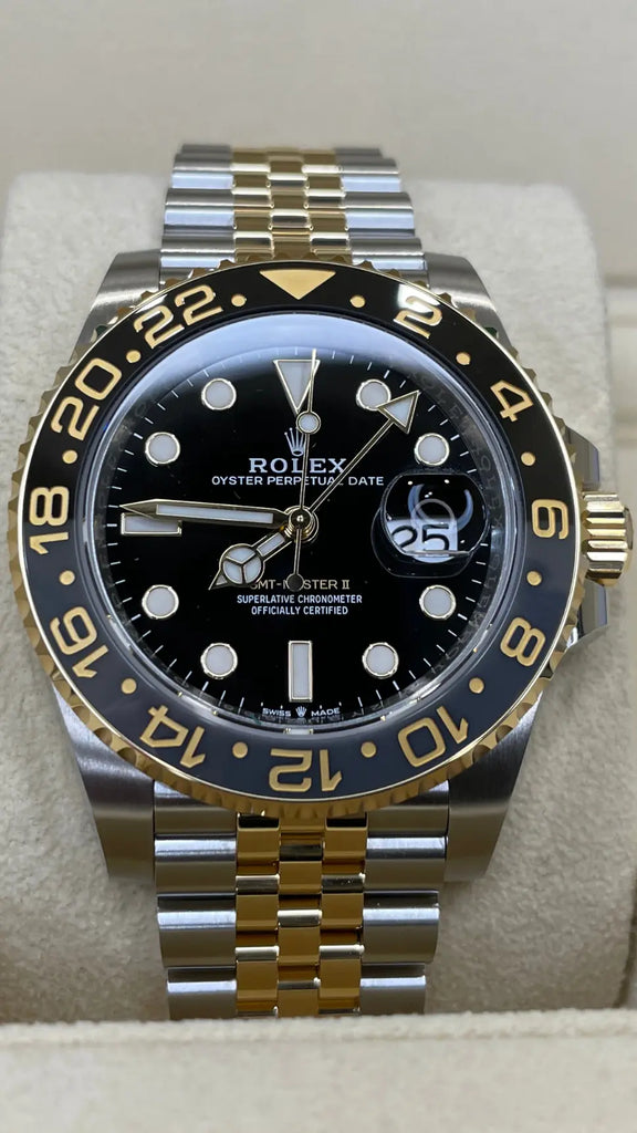 Rolex gmt master 2 superlative chronometer officially clearance certified