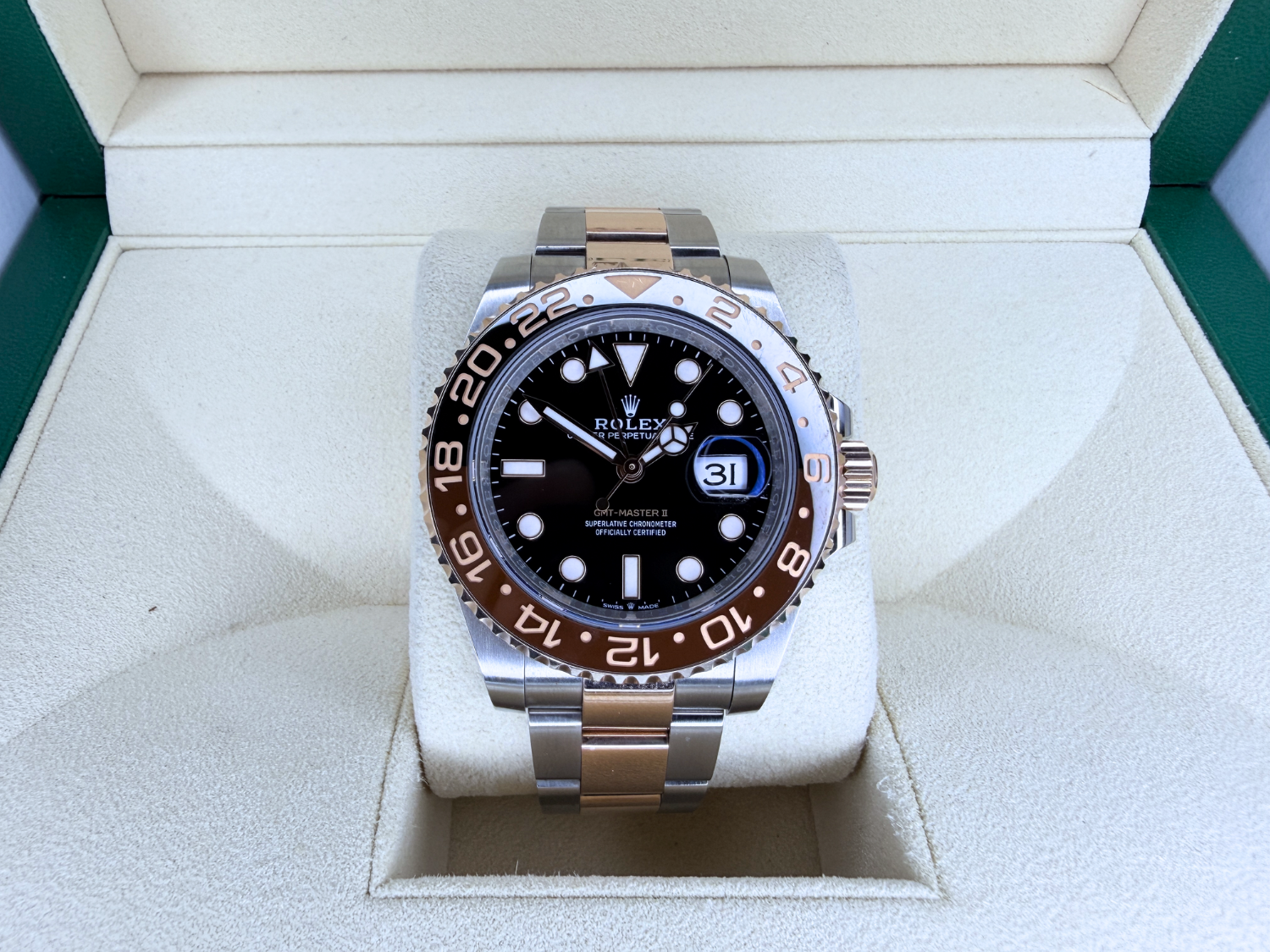 Rolex 126711CHNR GMT-Master II "Rootbeer" Excellent 2024