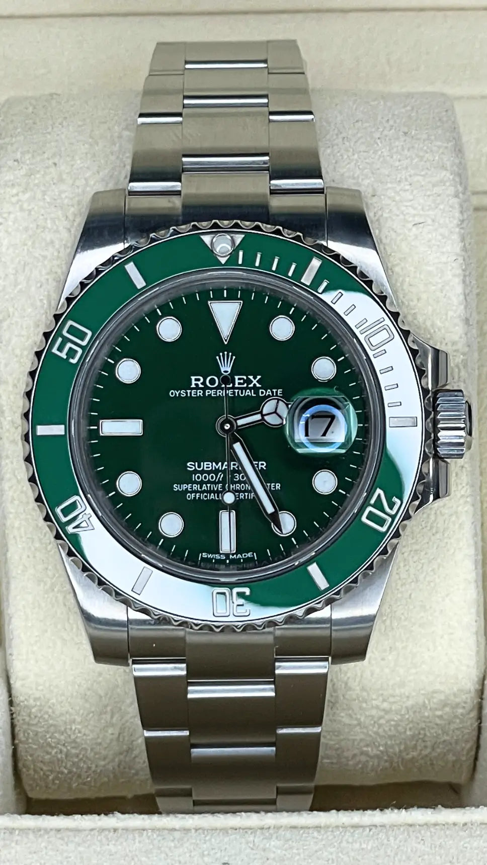 Rolex Submariner "Hulk" Date 40mm - Impossible Watches - For Sale