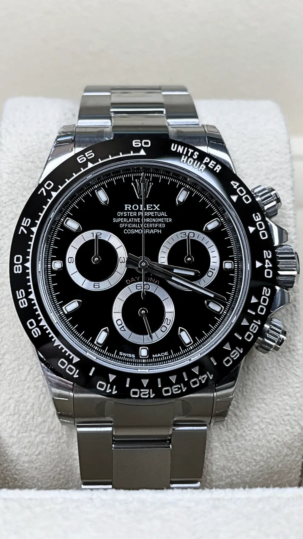 Rolex Daytona Black Dial 40mm <br>BNIB 2024</br> - Impossible Watches - For Sale