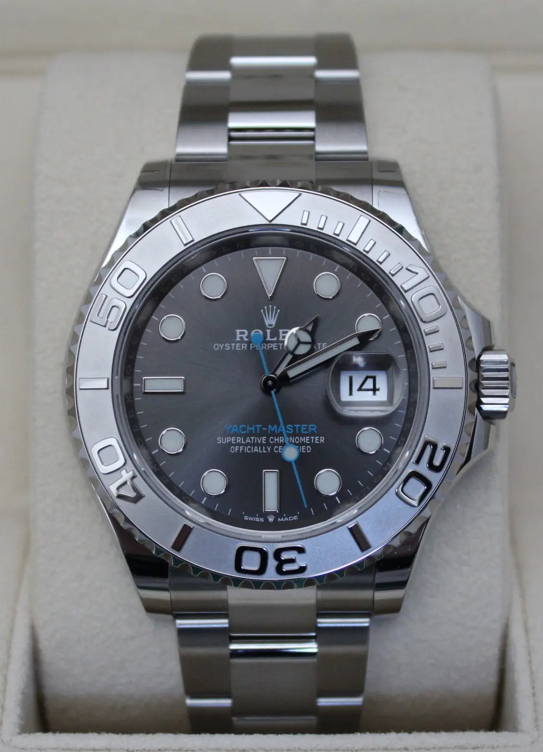 Rolex Yachtmaster Rhodium Dial 40mm Rolex - For Sale