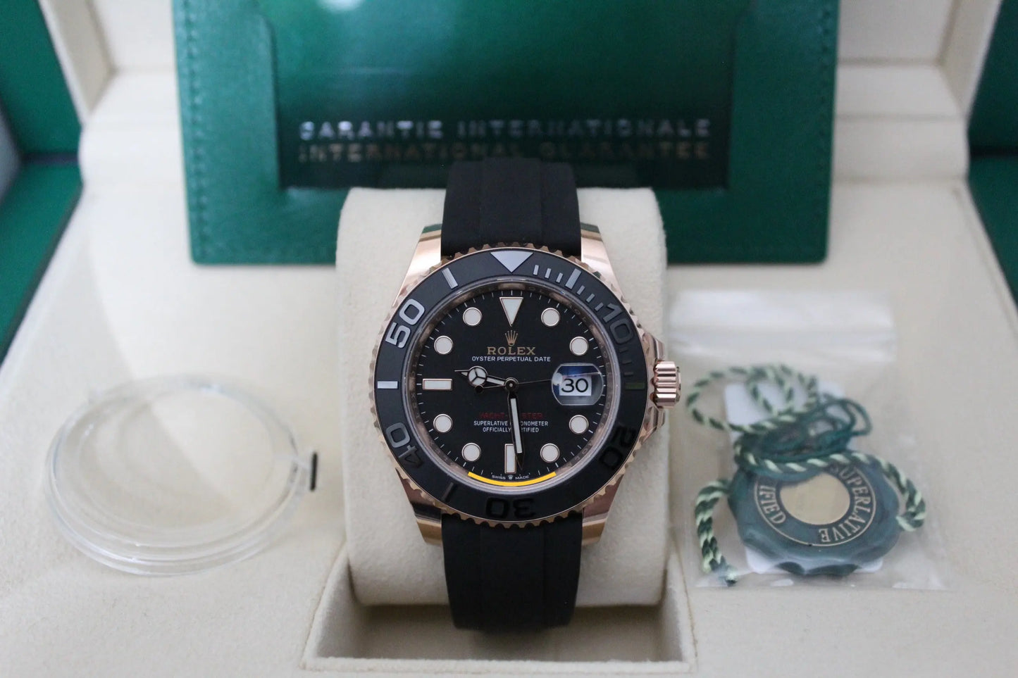 Rolex Yachtmaster 18k Rose Gold 40mm - Impossible Watches - For Sale