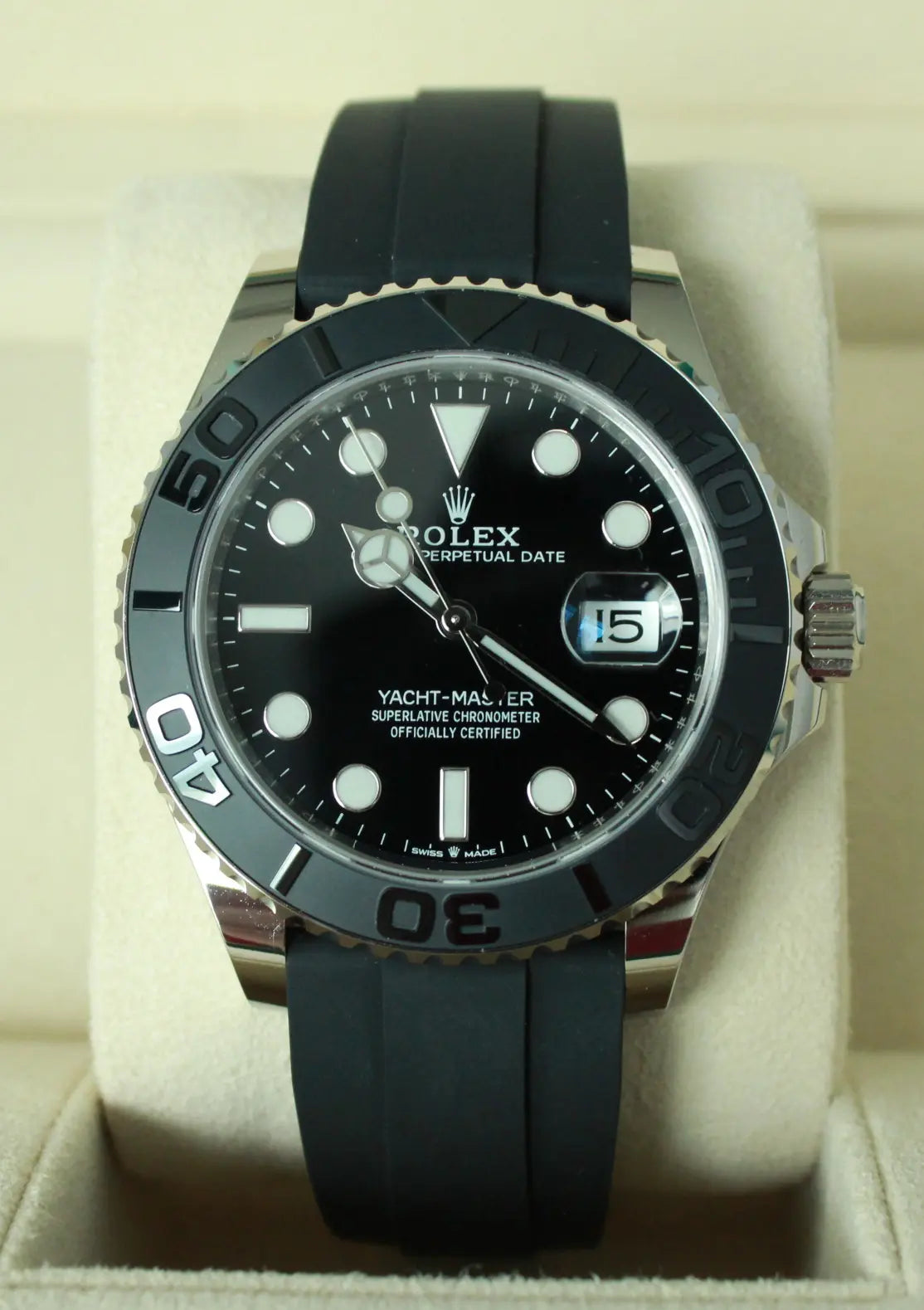 Rolex Yachtmaster White Gold 42mm - Impossible Watches - For Sale