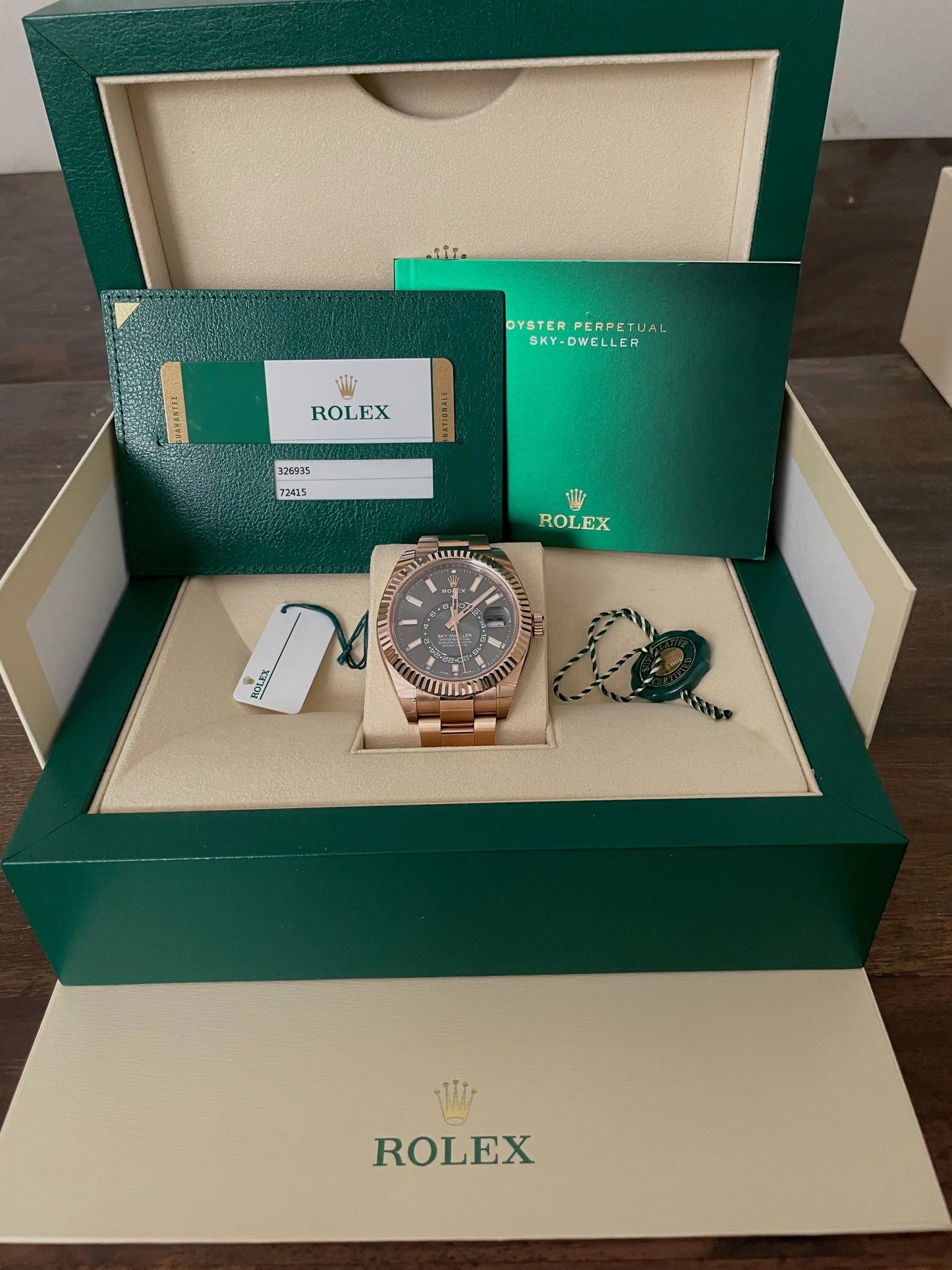 Rolex Sky-Dweller Rhodium 42mm Rolex - For Sale