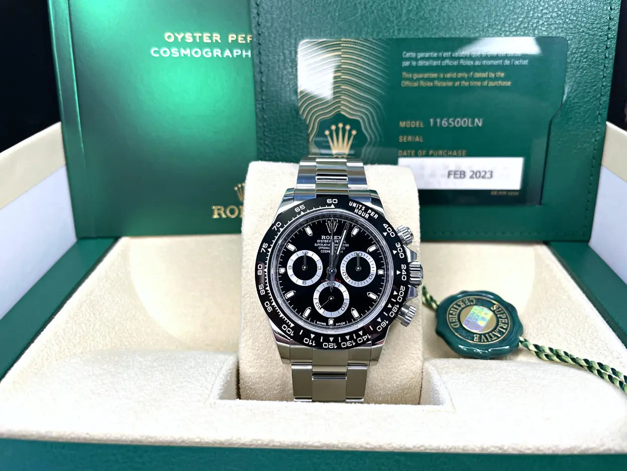 Rolex Daytona Black Dial 40mm BNIB 2023 Rolex - For Sale