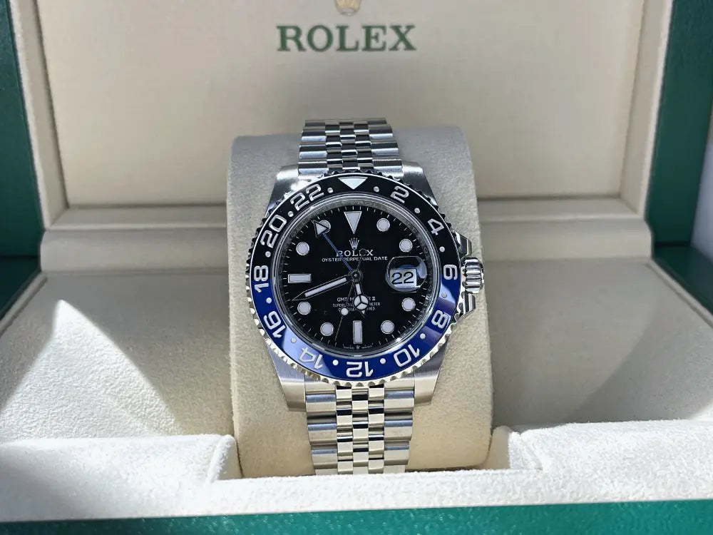 Rolex GMT Master-II "Batgirl" 40mm <br> Stickered BNIB 2023</br> - Impossible Watches - For Sale