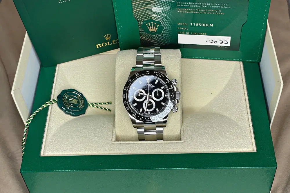 Rolex Daytona Black Dial 40mm - Impossible Watches - For Sale